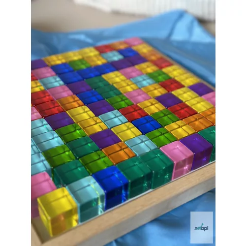 BAUSPIEL FÉNYKOCKA SZETT, 10 DB