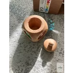 BAUSPIEL FOGTARTÓ DOBOZKA TETŐVEL, 1 DB - RAINBOW VAGY PASZTELL