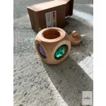 BAUSPIEL FOGTARTÓ DOBOZKA TETŐVEL, 1 DB - RAINBOW VAGY PASZTELL