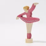 GRIMM'S GYŰRŰFIGURA, BALERINA -  RÓZSASZÍN
