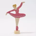 GRIMM'S GYŰRŰFIGURA, BALERINA -  RÓZSASZÍN