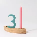 GRIMM'S MÉHVIASZ GYERTYA, RÓZSASZÍN - 12 db