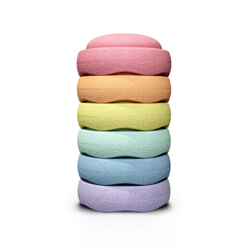 STAPELSTEIN ORIGINAL RAINBOW PASTEL SET (6 BUC)