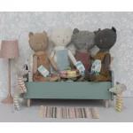 MAILEG ÁLLÓLÁMPA 20 CM MAGAS,  SÖTÉT RÓZSASZÍN