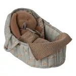 MAILEG JÁTÉKBABA MÓZESKOSÁR, KÉK