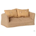 MAILEG KANAPÉ EGEREKNEK, VIRÁGOS PÁRNÁVAL 