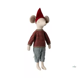 MAILEG KARÁCSONYI MAXI EGÉRFIÚ, 60 CM