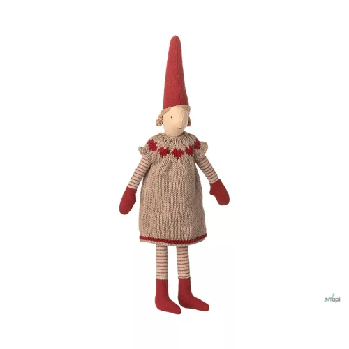 MAILEG PIXY MANÓLÁNY, 2-ES MÉRET,  KÖTÖTT RUHÁBAN 