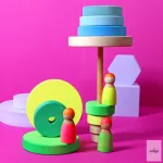 GRIMM'S NEON BARÁTOK, MIX - 3 KÜLÖNBÖZŐ FÁBÓL