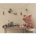 MAILEG SZARVASGOMBÁS MALAC, 50 CM - VINTAGE ROSE