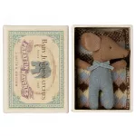 MAILEG SLEEPY WAKEY BABY EGÉR GYUFÁSDOBOZBAN, KÉK