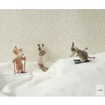 MAILEG RUHA NAGYTESTVÉR EGÉRLÁNY - KÖTÖTT PULÓVER ÉS SAPKA