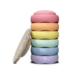 STAPELSTEIN RAINBOW PASTEL SET - 7 BUC