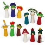 BAUSPIEL VIRÁGGYERMEK, 1 DARAB - TAVASZ 13 CM MAGAS