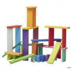 Glückskäfer Plăci de construcție curcubeu, 32 buc – precomandă