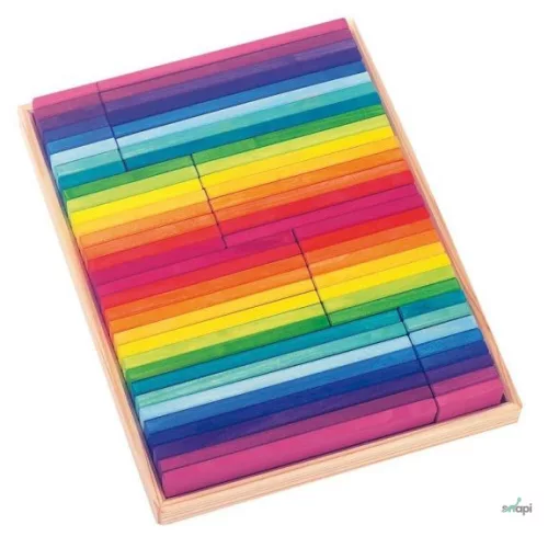 Glückskäfer PLĂCI DE CONSTRUCȚIE CURCUBEU, 64 BUC – precomandă (románul)