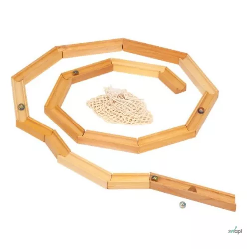 Set de bază pistă de bile Glückskäfer, 23 piese – precomandă