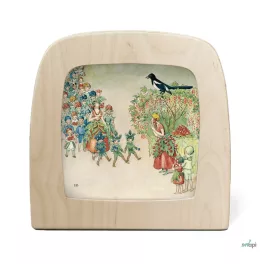 TOVERLUX KÉP A LÁMPÁBA,  Elsa Beskow - AUGUSZTUS