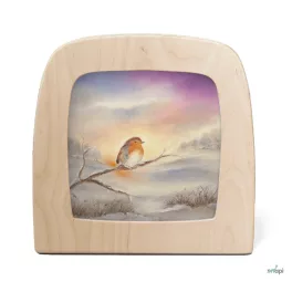   TOVERLUX KÉP A LÁMPÁBA,  Baukje Exler - Winter Robin Silhouette