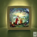  BIJDEHANSJE - IMAGINE PENTRU LAMPĂ, SINT NICOLAAS