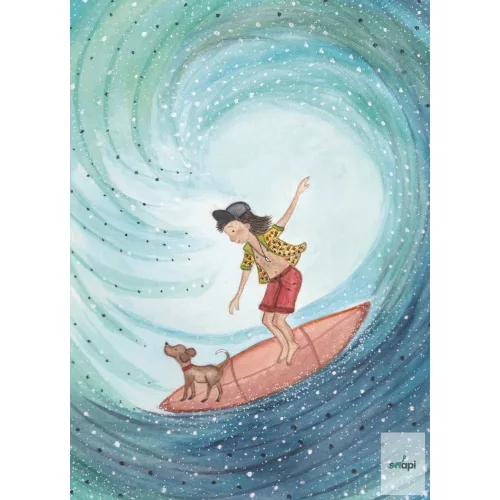 BIJDEHANSJE LAP - SURFER