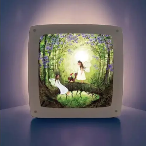 BIJDEHANSJE - IMAGINE PENTRU LAMPĂ, FAIRIES WITH SQUIRREL