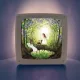 BIJDEHANSJE - IMAGINE PENTRU LAMPĂ, FAIRIES WITH SQUIRREL