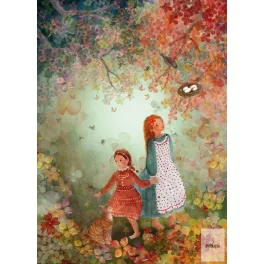 BIJDEHANSJE LAP - FLORAL FANTASY