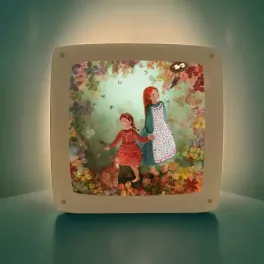 BIJDEHANSJE - IMAGINE PENTRU LAMPĂ, FLORAL FANTASY