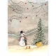 BIJDEHANSJE LAP - SNOWMAN