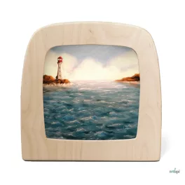   TOVERLUX KÉP A LÁMPÁBA,  Berit Strasser - Lighthouse Silhouette