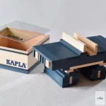 KAPLA 40 DB-OS DOBOZ, SÖTÉTKÉK 