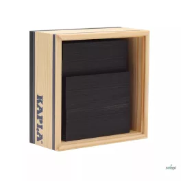KAPLA 40 DB-OS DOBOZ, FEKETE