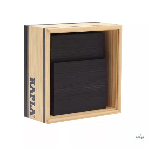 KAPLA 40 DB-OS DOBOZ, FEKETE