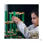 KAPLA 40 DB-OS DOBOZ, VILÁGOS ZÖLD