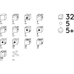 CUBORO STANDARD 32 SET DIN LEMN PISTĂ DE BILE