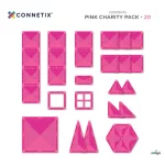 CONNETIX CHARITY SZETT,RÓZSASZÍN 20 DB 