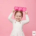 CONNETIX CHARITY SZETT,RÓZSASZÍN 20 DB 