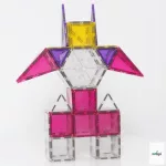 CONNETIX GLITTER UNICORN PACK, 56 PCS