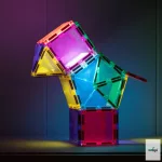 CONNETIX LIGHT STAR/ VILÁGÍTÓ CSILLAG SZETT, 28 DB-OS