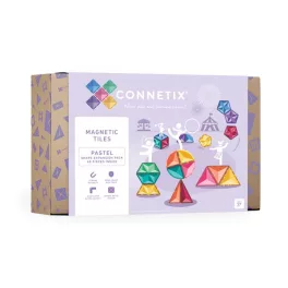 SET CONNETIX FORME PASTEL, 48 BUCĂȚI