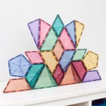 SET CONNETIX FORME PASTEL, 48 BUCĂȚI