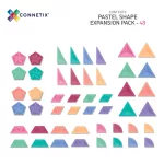 SET CONNETIX FORME PASTEL, 48 BUCĂȚI