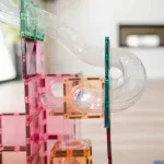 CONNETIX PACHET DE EXTINDERE PASTEL PISTĂ DE BILE, 80 BUC