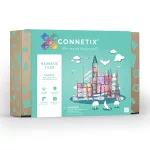  SET CONNETIX PISTĂ DE BILE PASTEL, 106 BUCĂȚI