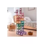  SET CONNETIX PISTĂ DE BILE PASTEL, 106 BUCĂȚI