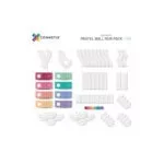  SET CONNETIX PISTĂ DE BILE PASTEL, 106 BUCĂȚI