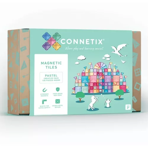  SET CONNETIX CREATIV PASTEL, 120 BUCĂȚI