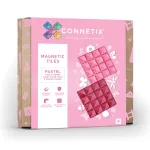 CONNETIX SET PLACĂ DE BAZĂ PINK & BERRY, 2 BUCĂȚI