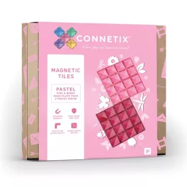 CONNETIX SET PLACĂ DE BAZĂ PINK & BERRY, 2 BUCĂȚI